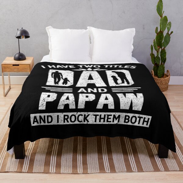 Item preview, I Have Two Titles Dad And Papaw Father's Day  designed and sold by melisenda.