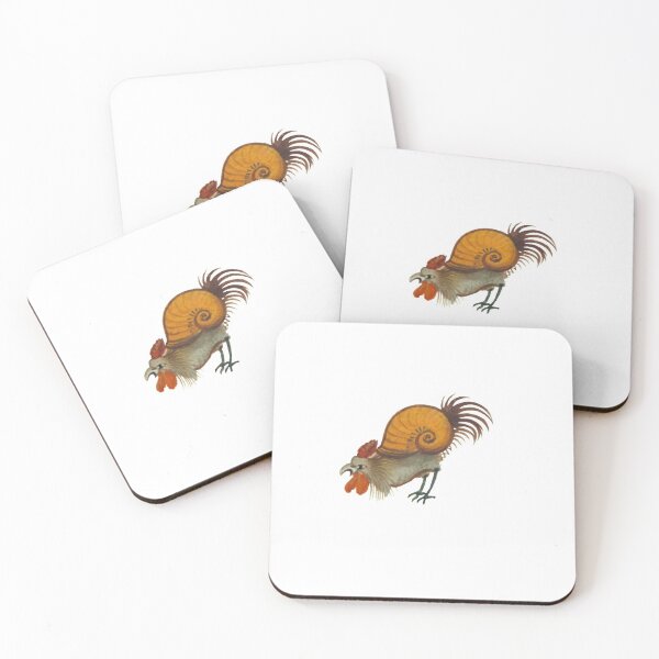 Item preview, Snail Rooster Marginalia designed and sold by NicheorNiche.