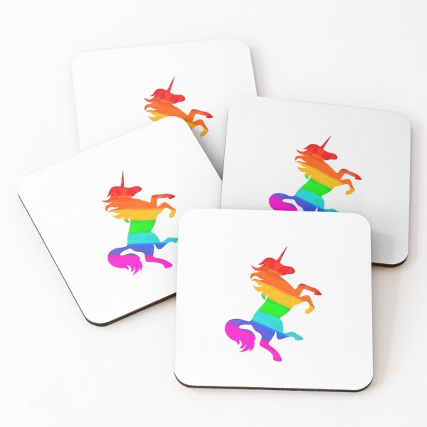 Item preview, Color Brushed Rainbow Unicorn designed and sold by Matthew Dodd.