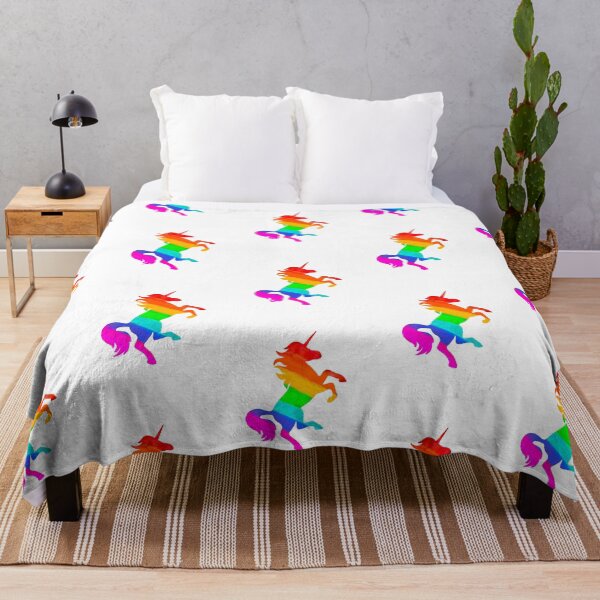 Item preview, Color Brushed Rainbow Unicorn designed and sold by Matthew Dodd.