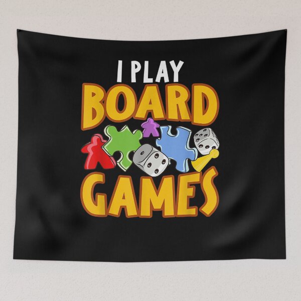 Item preview, I Play Board Games Tabletop Game Lover  designed and sold by melisenda.