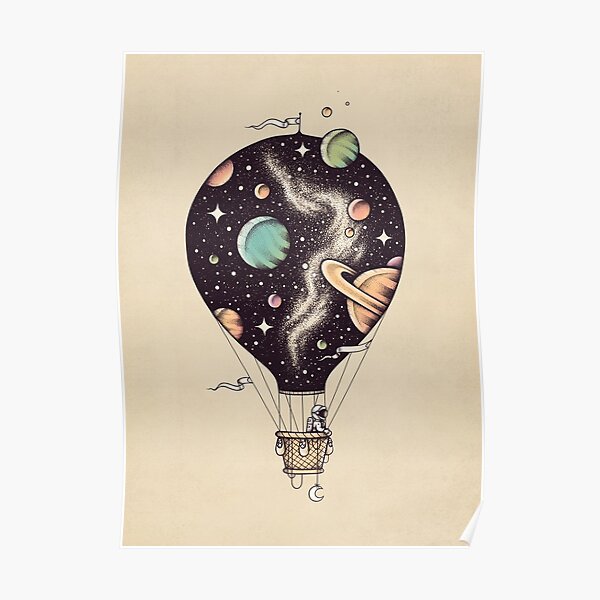 Interstellar Journey Poster