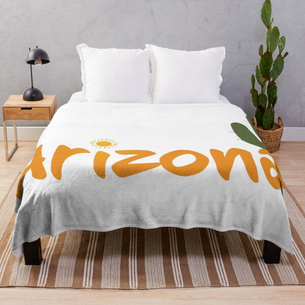 Item preview, Arizona with a sun and a cactus designed and sold by StickersbyVW.