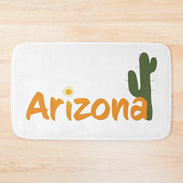Item preview, Arizona with a sun and a cactus designed and sold by StickersbyVW.