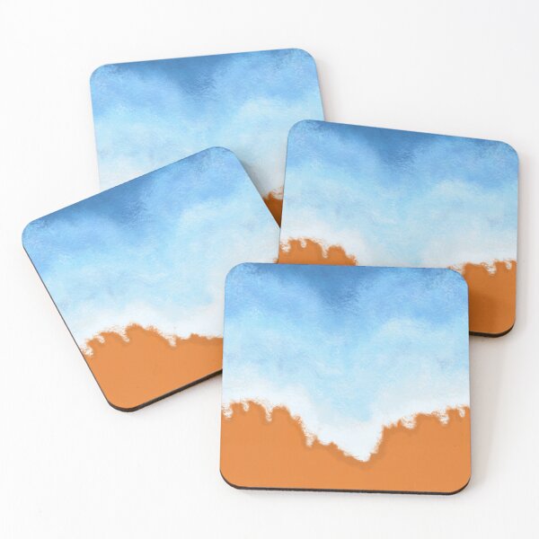 Item preview, Blue ocean waves designed and sold by Ayujinar.