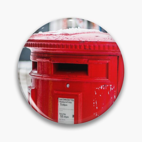 Item preview, Postbox in the snow designed and sold by eveninghill.