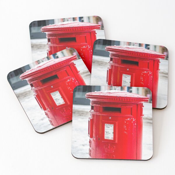 Item preview, Postbox in the snow designed and sold by eveninghill.