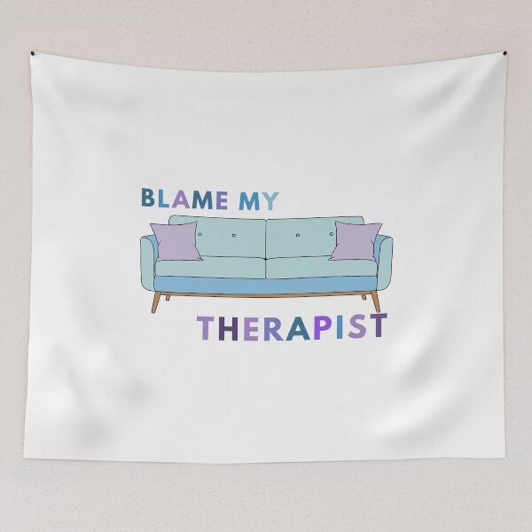Item preview, Blame my therapist designed and sold by crikz.