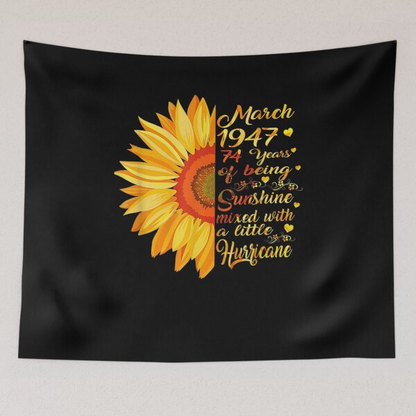 Item preview, March Girl 1947 74 Years Old 74th Birthday Gift  designed and sold by melisenda.