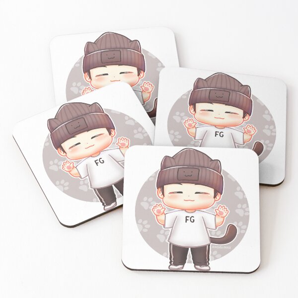 Item preview, Yoongi cat chibi BTS designed and sold by ANGELLINX3.