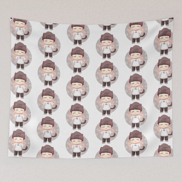 Item preview, Yoongi cat chibi BTS designed and sold by ANGELLINX3.