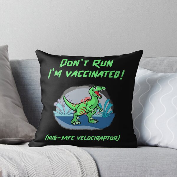 Item preview, Kids Dinosaur Vaccinated Hug-Safe Raptor designed and sold by WPahat.