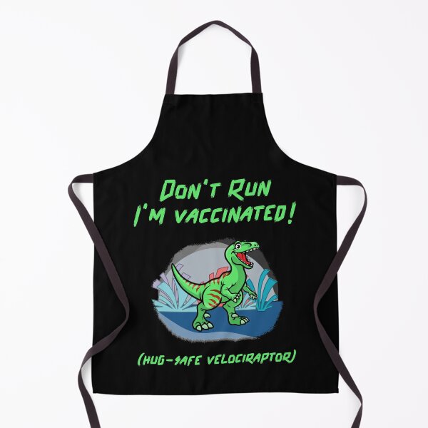 Item preview, Kids Dinosaur Vaccinated Hug-Safe Raptor designed and sold by WPahat.
