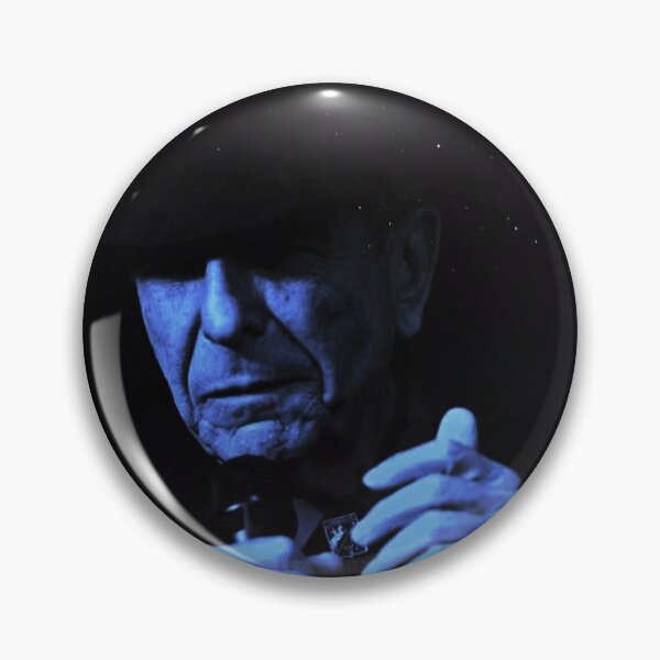 Item preview, Leonard Cohen Hineni Stylized Poster designed and sold by Chayelim Almonim.