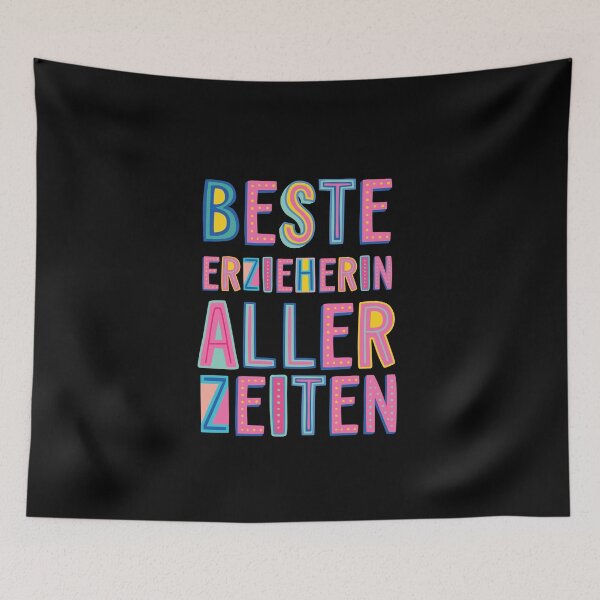 Item preview, Beste Erzieherin aller Zeiten designed and sold by betternotes.