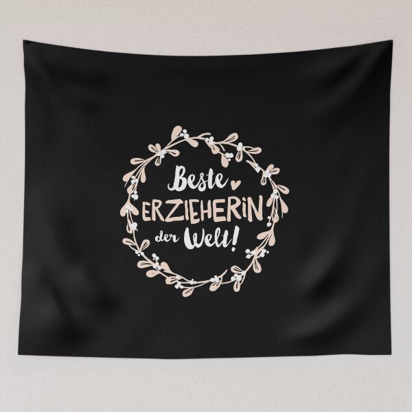 Item preview, Beste Erzieherin der Welt Kranz designed and sold by betternotes.