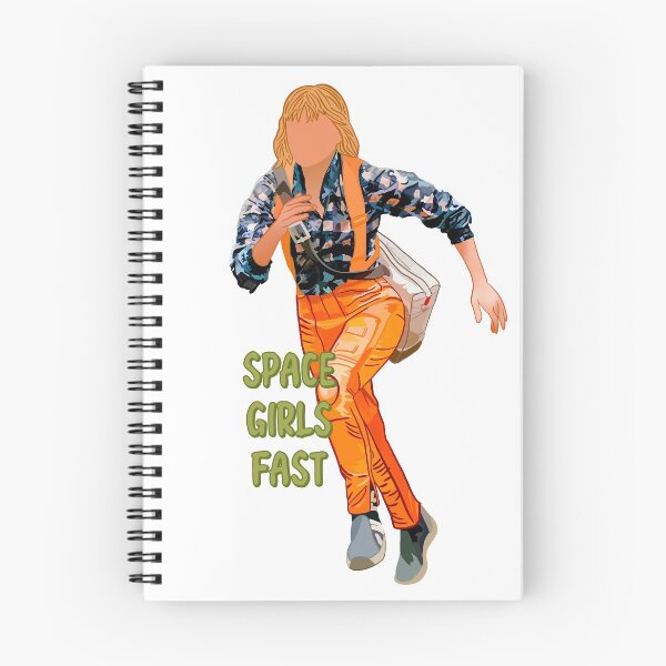Item preview, Viola Running Space Girl Fast Text designed and sold by BrierRoseAndCo.