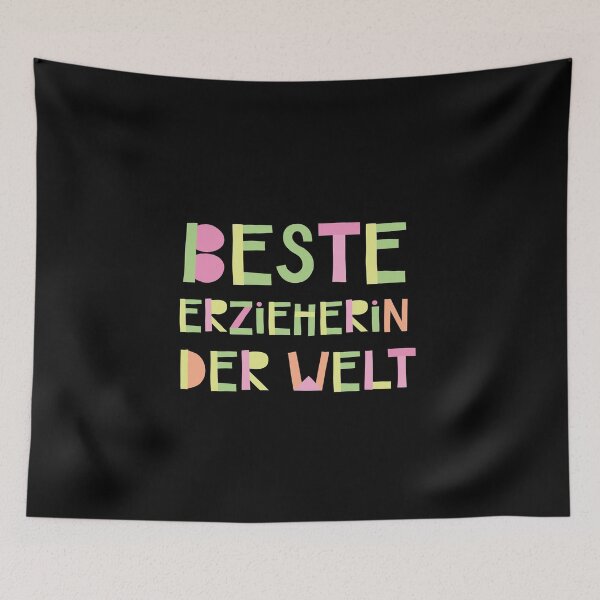 Item preview, Beste Erzieherin der Welt designed and sold by betternotes.