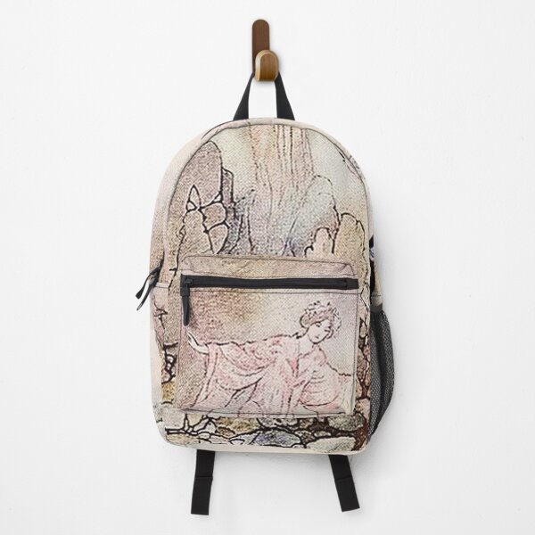 Item preview, tamamo the fox maiden Oriental vintage illustration art  - Warwick Goble designed and sold by Vintage Designs +.