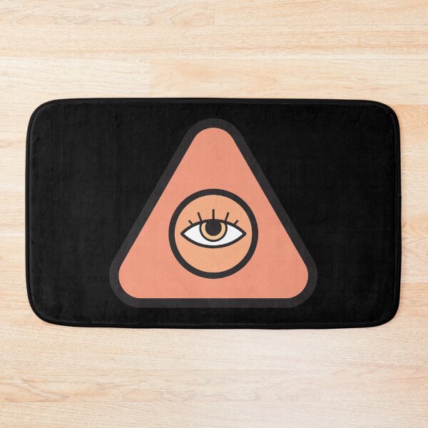 Item preview, Orange Planchette Eye - Black designed and sold by Citizen of  Trash.
