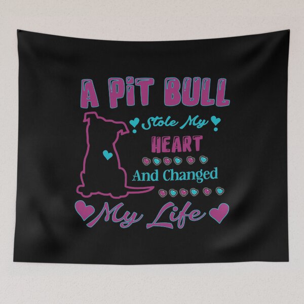 Item preview, A Pit Bull Stole My Heart And Changed My Life designed and sold by Maxartdesigns.