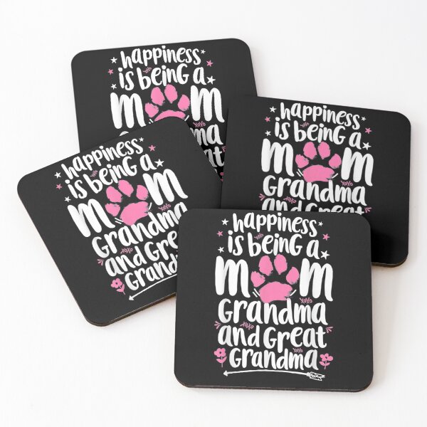 Item preview, Happiness Is Being A Dog Mom Great Grandma Women Mother Day  designed and sold by melisenda.