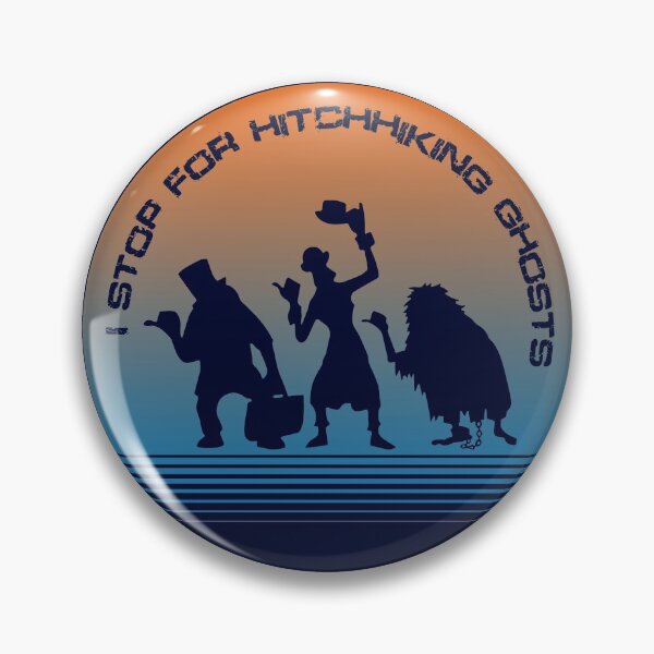 Item preview, I stop for hitchhiking ghosts- haunted mansion -Theme Park Art designed and sold by MainStreetStudo.