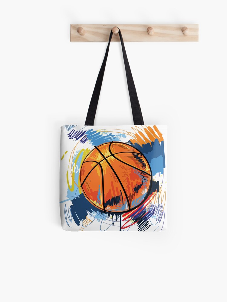 Basketball Purse Graffiti, Small Basketball Bag