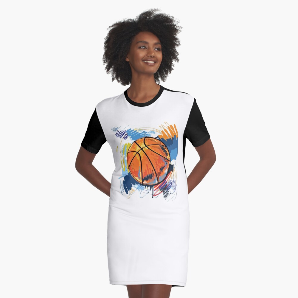 basketball t shirt dress