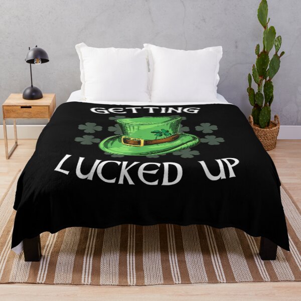 Item preview, Get Lucked Up On St Paddys Day An Irish Pun  designed and sold by melisenda.