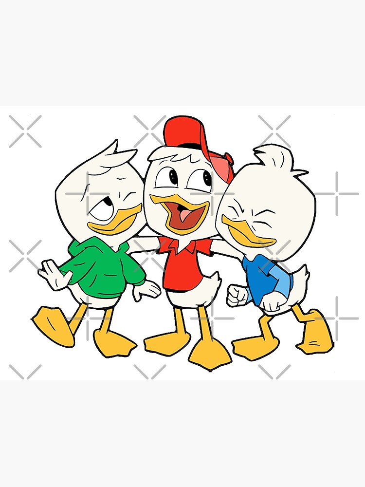 Huey Dewey And Louie Ducktales Poster By Elliottbryan Redbubble