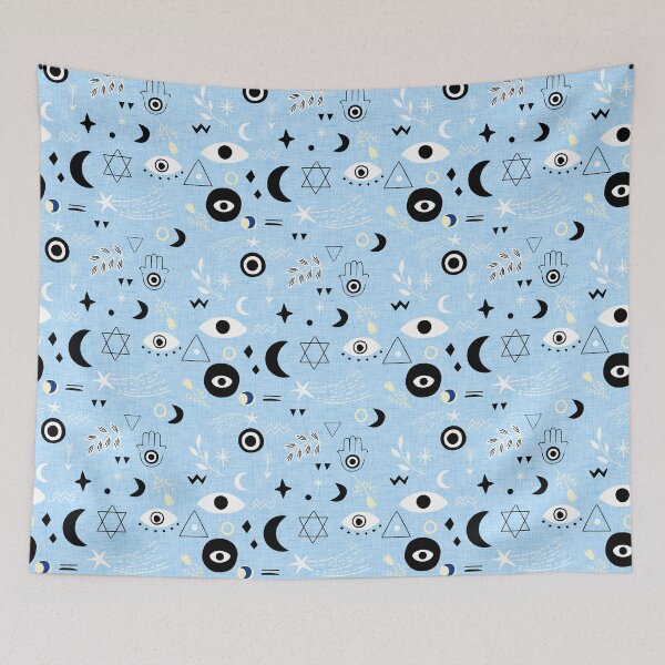 Item preview, Cosmic Charm Light-Blue designed and sold by susycosta.