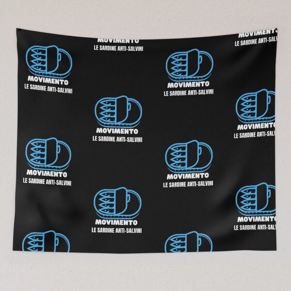 Item preview, Movimento Le Sardine Anti-Salvini  designed and sold by CreativeTshirt1.