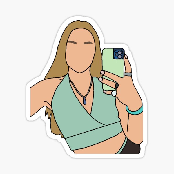 Sienna Mae Gomez Sticker