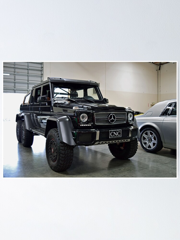 G65 Amg 6x6 Poster By Jwkexotics Redbubble