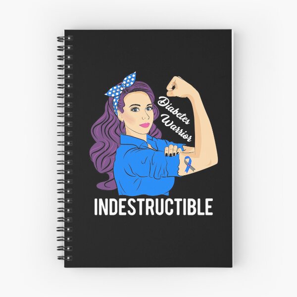 Item preview, Diabetes Warrior Indestructible Diabetic Awareness Support designed and sold by ZNOVANNA.
