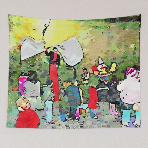 Item preview, Barbarano Romano: flag-waving acrobat designed and sold by Giuseppe Cocco.