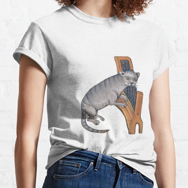 Organ Cat Marginalia Classic T-Shirt
