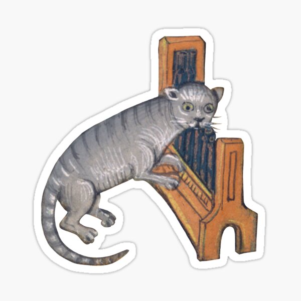Vista previa del artículo con la obra «Órgano Gato Marginalia», diseñado y vendido por NicheorNiche.