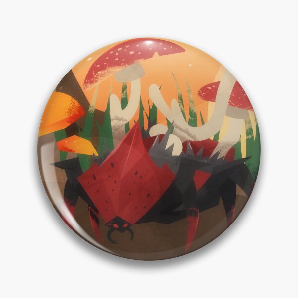 Item preview, Ruby Shroom Shalk designed and sold by Ilona Iske.