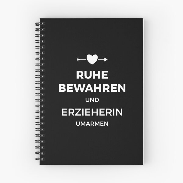 Item preview, Ruhe bewahren und Erzieherin umarmen designed and sold by betternotes.