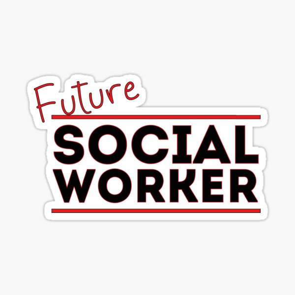 Future Social Worker Sticker