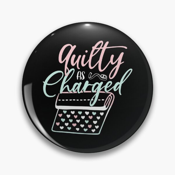 Item preview, Quilty As Charged Quilting Shirts Funny For Women Sewing designed and sold by Charles Brian.