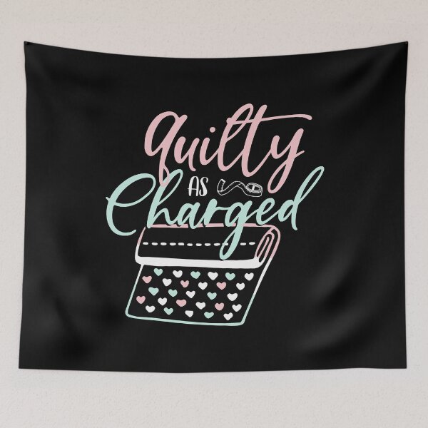Item preview, Quilty As Charged Quilting Shirts Funny For Women Sewing designed and sold by Charles Brian.