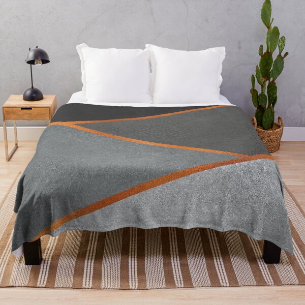 Item preview, Nordic Concrete and Copper Geo designed and sold by AmbienceArt.