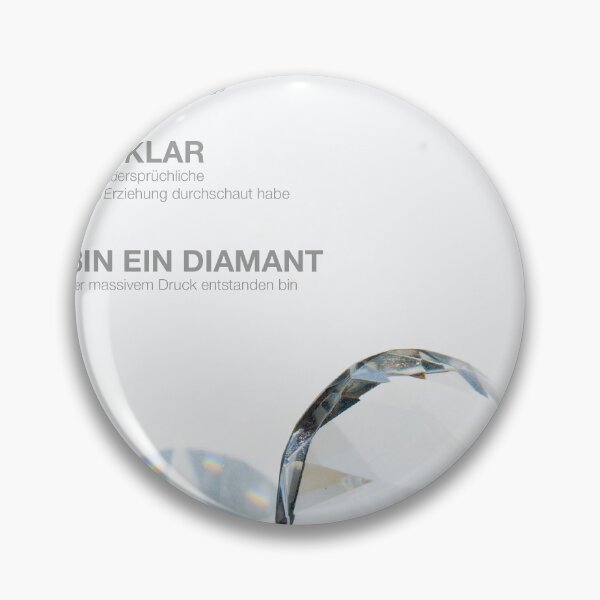 Artikelvorschau, Ich bin stark, klar - ein Diamant | GKE-MF-ID-Diamond-Whitelabel entworfen und verkauft von hatgirldesign.
