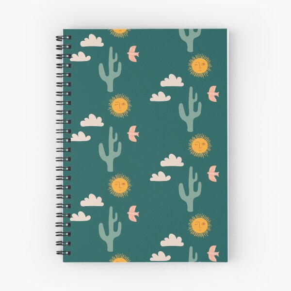 Artikelvorschau, Boho Aesthetic Landscape Südwestkaktus und Sonnenwaldgrüner Hintergrund entworfen und verkauft von DesignLabMedia.