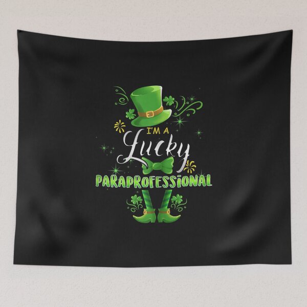 Item preview, I'm A Lucky Paraprofessional St Patricks Day Leprechaun designed and sold by YananWu83.