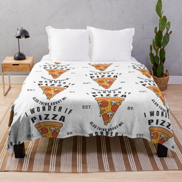 Item preview, Wonder If Pizza Thinks About Me Too designed and sold by Independence arrival.