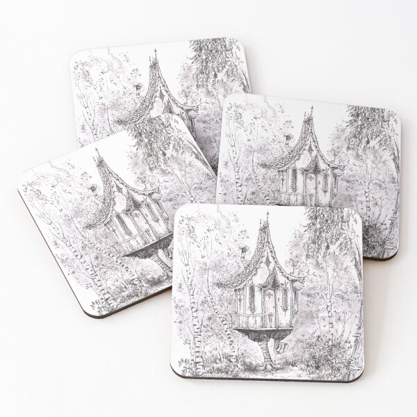 Item preview, Baba Yaga's House on Chicken Legs designed and sold by GabbysDrawings.